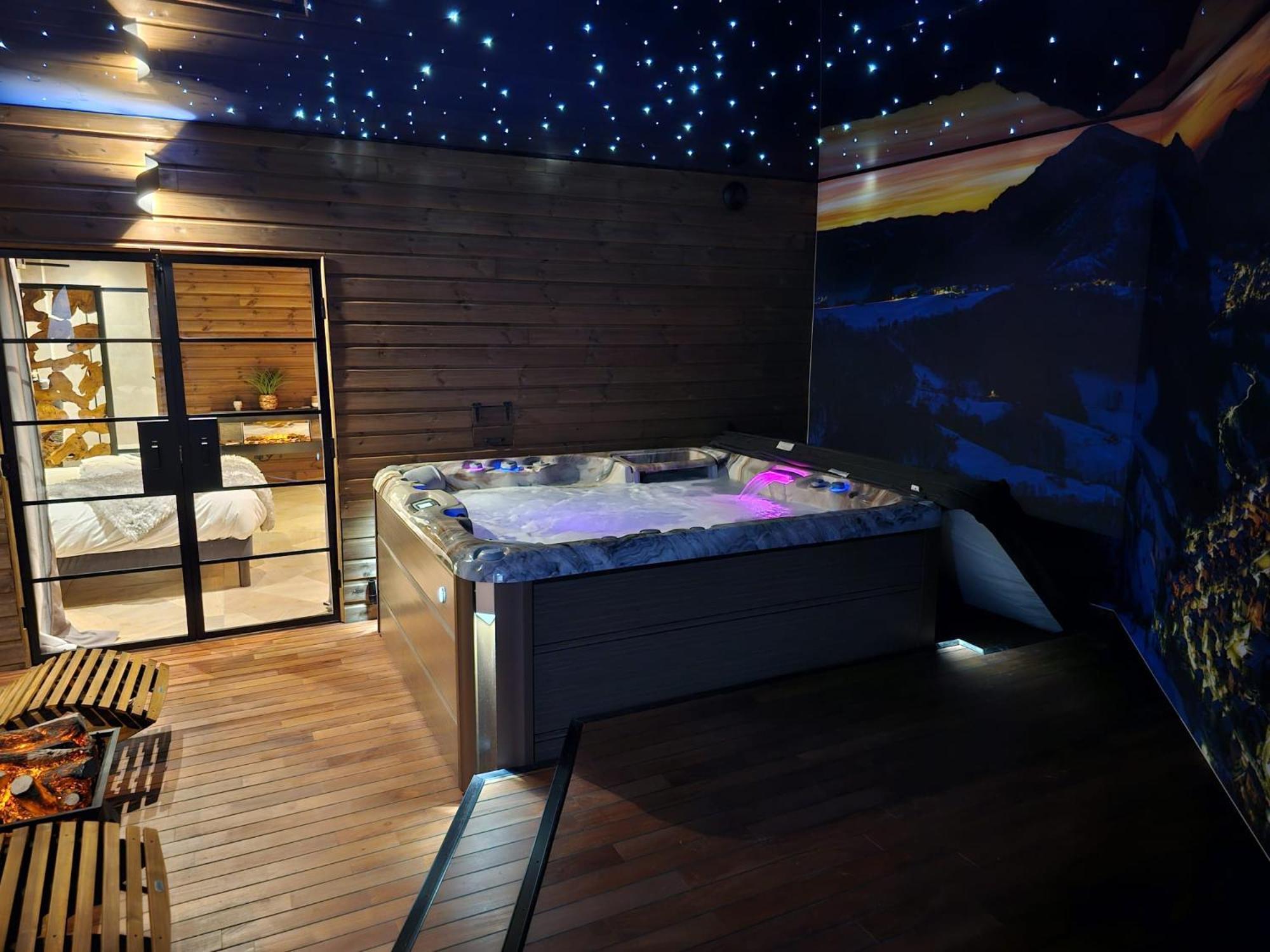 Le Chalet Loft Spa Calais Exterior foto